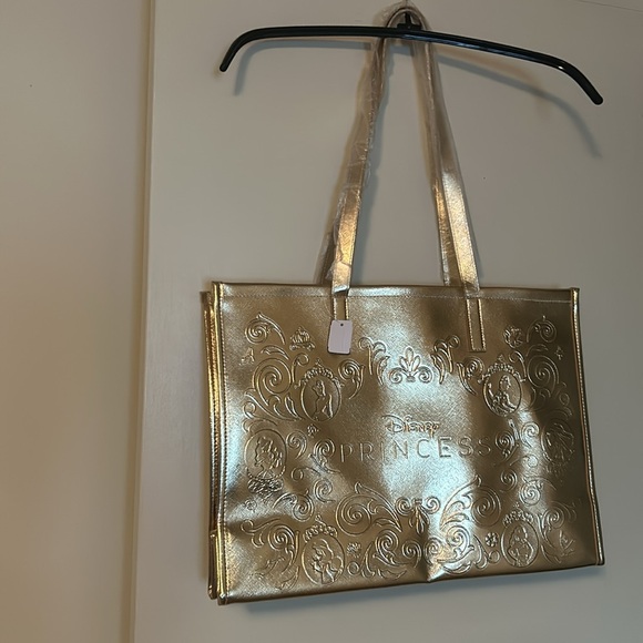 Disney Princess BathAnd Body Works Gold Tote New - Picture 3 of 8